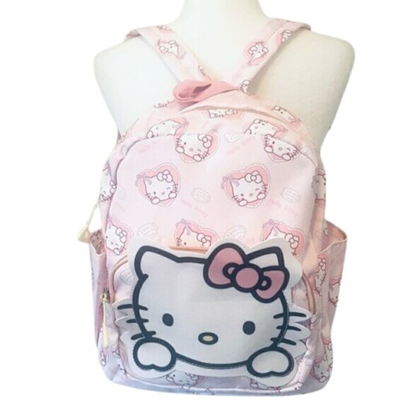 NWT Hello Kitty Backpack by Sanrio | Pink, Light Pink, White - Picture 1 of 6